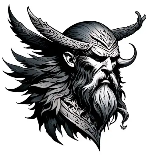 Odin Hanhging Pierced