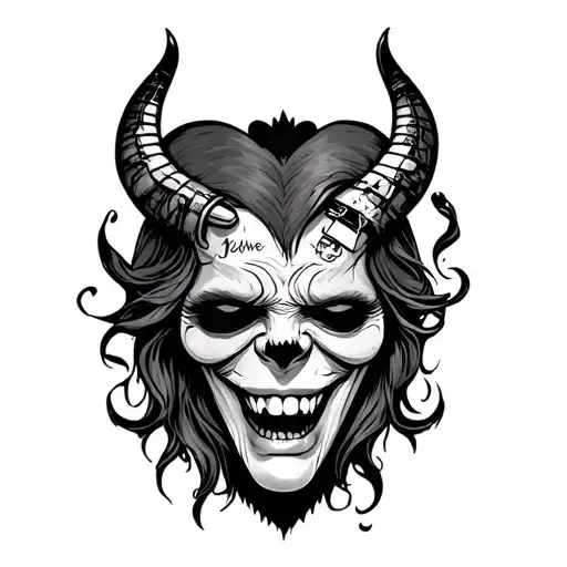 Drugs And The Devil On Bottom Fod And Love On Top