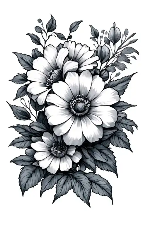 Daily Right -Wing Pain With Flowers