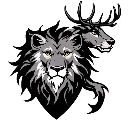 Stag Sheild Lion