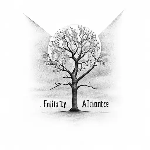 A Family Tree With Each Member Represented By A Different Historical Figure