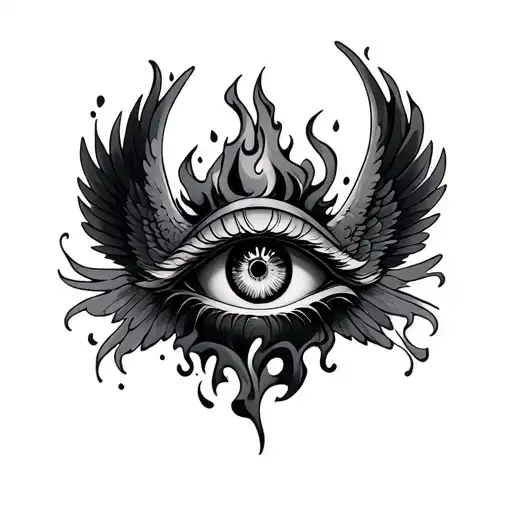 Watch Eye Fire Angel