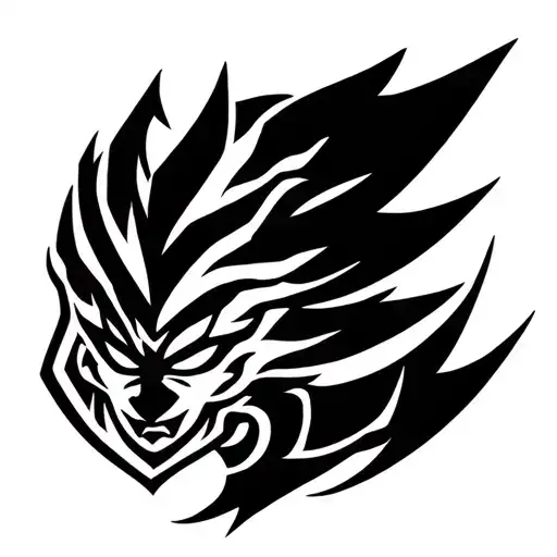 Saiyan Royal Crest Symbol