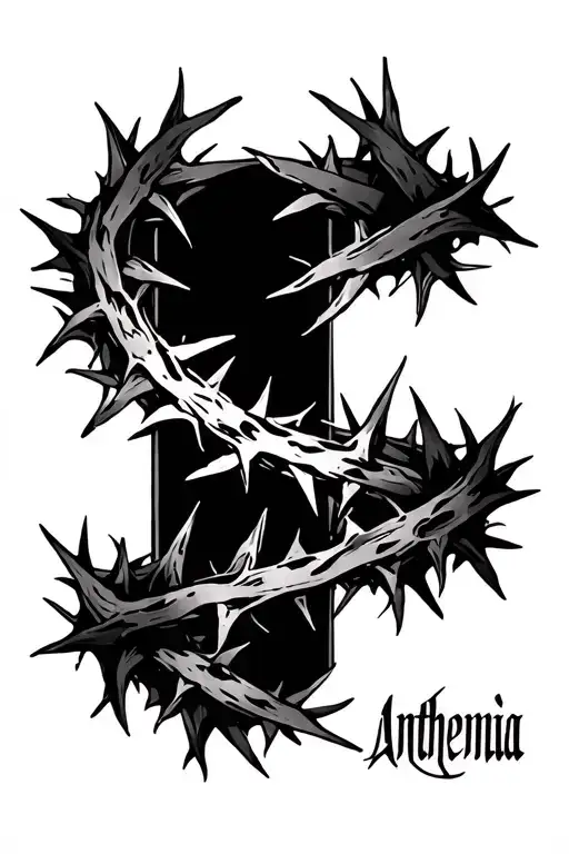 Crown Of Thorns And The Name Anthenia