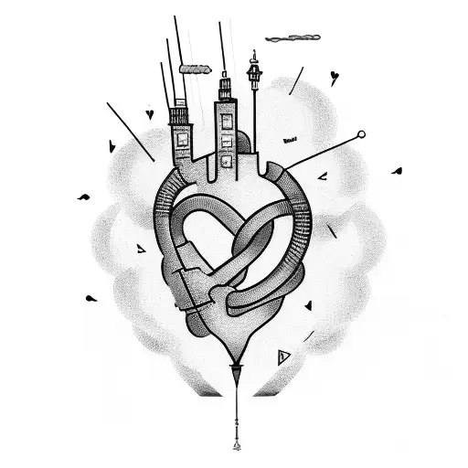 A Heartbeat Line Intertwined With The Phrase 'I've Got Dreams Again' In A Delicate Script Font