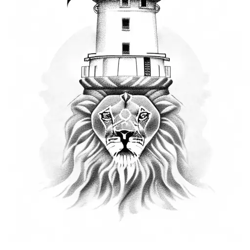 Lighthouse Lion