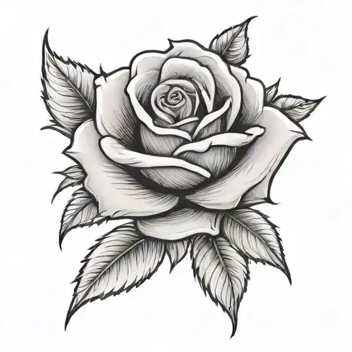 Rose With The Name Jackie Written From The Stem Wrapped