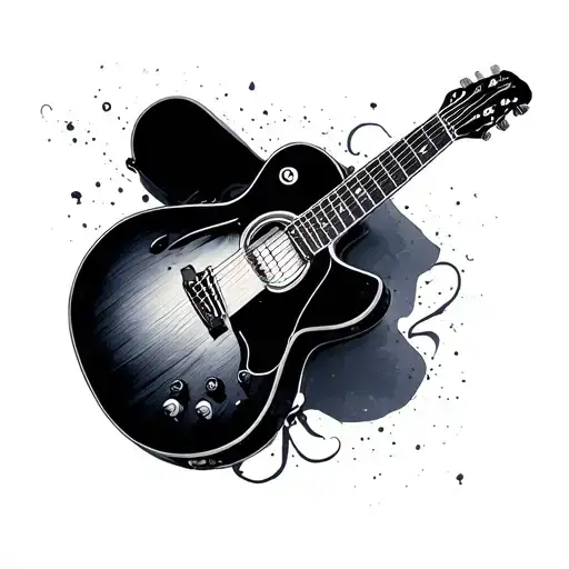 Fine Line Acoustic Guitar