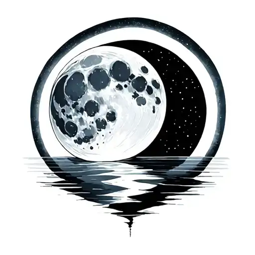 Moon And Water