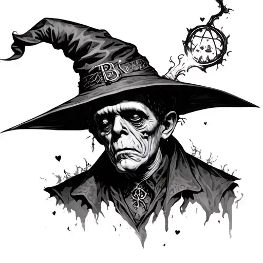Frankenstein Witch Love Spell