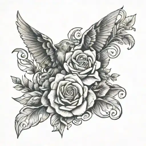 Mom Dad Tattoo Inspired