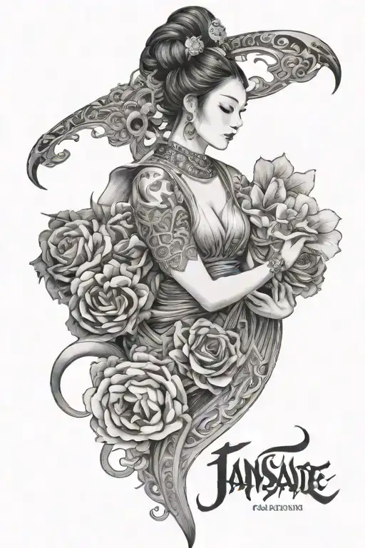 Janissaire Cover With Japanese Theme