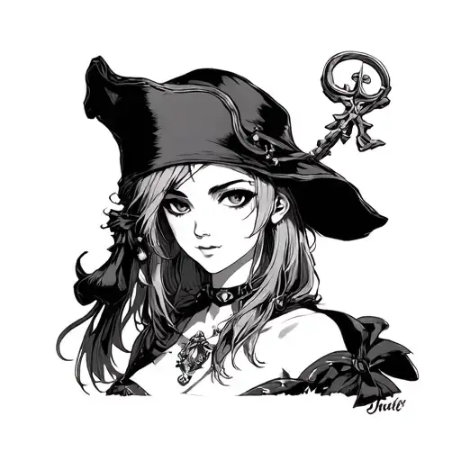 Anime Girl Revi From The Pirates Of The Black Lagoon