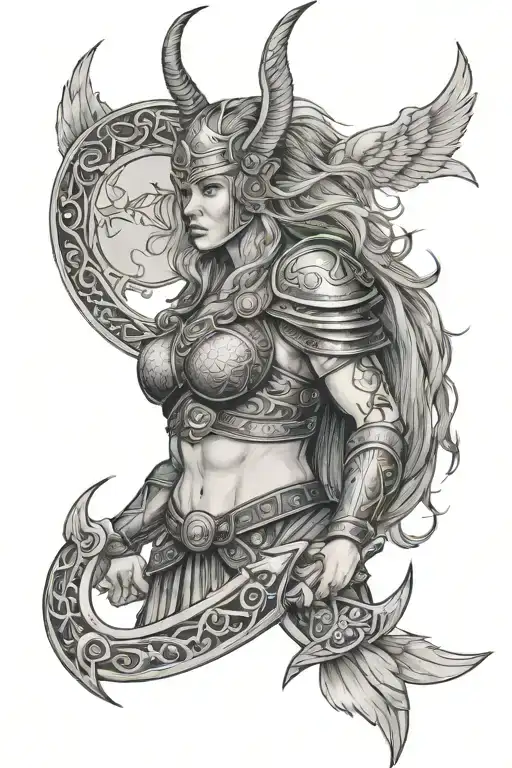 Valkyries Viking Warrior Woman