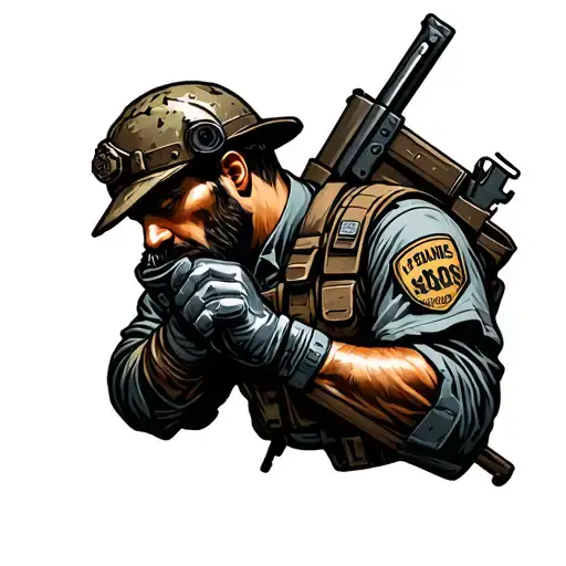 Iron Worker And Military