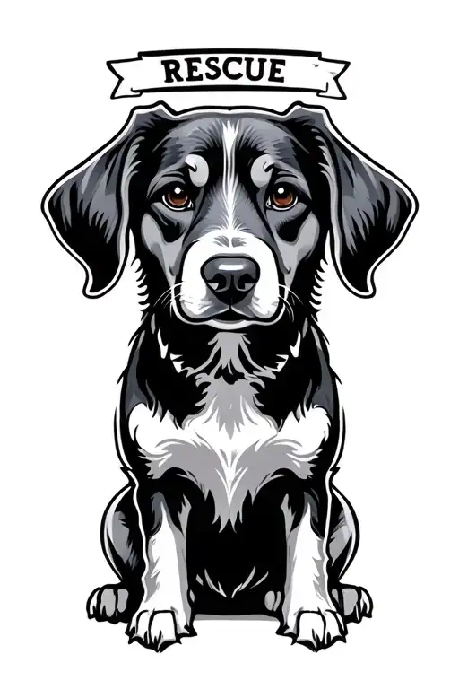 Dog Rescue Symbol