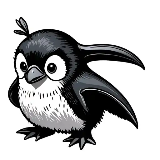 Cute Penguin Stripper