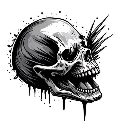 Skull Punk Screaming