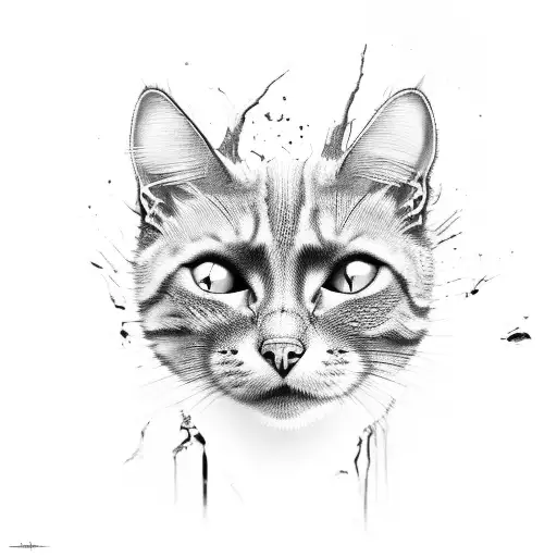 Gruesome Half Decayed Cat