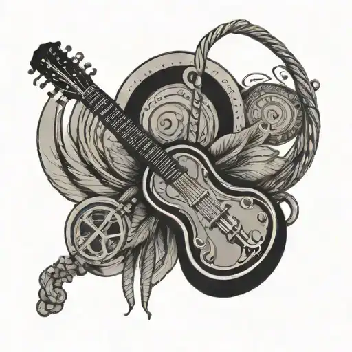 Indian Musical Instrument Cables Leading