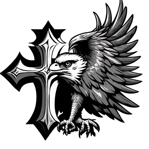 Eagle And Cross
