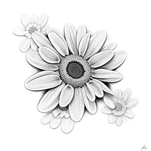 Daisy Half Sleeve