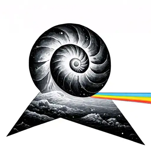 Dark Side Of The Moon Dna Strand Nautilus