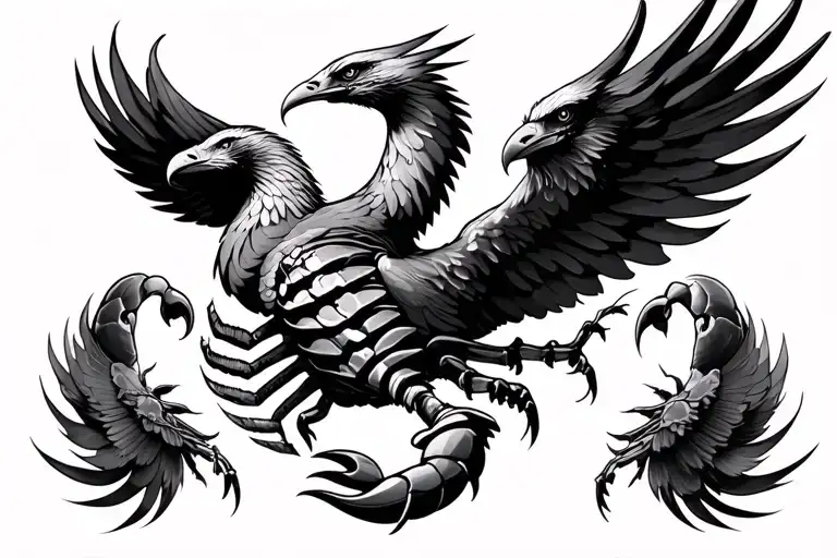 Astrology The Evolution Of Scorpio Phoenix Into Eagle For Female