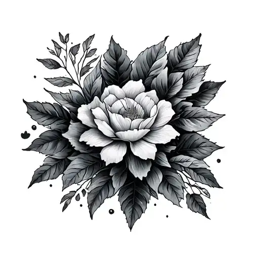 Thin Nature Tattoo For Ribs