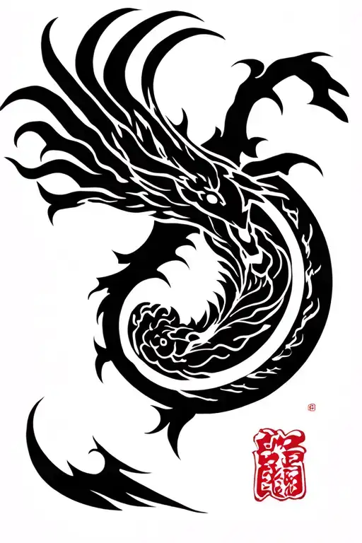 Murikami Clan Crest Asian Inspiration