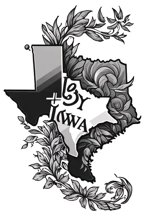 Texas And Iowa And Minnesota