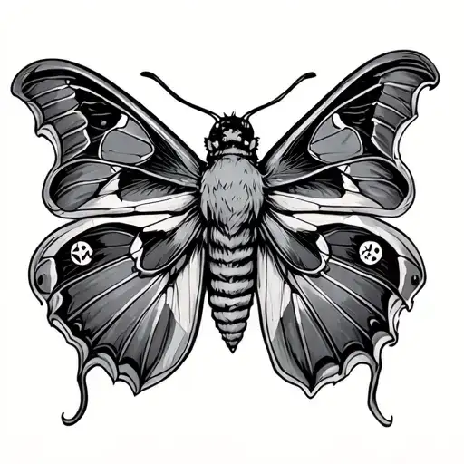 Sleep Token Band Logo Moth