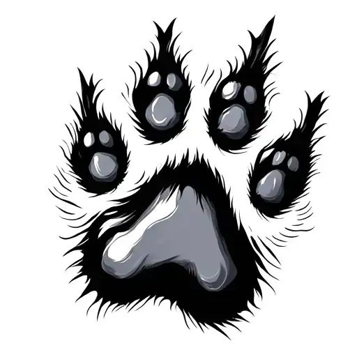 Cat Paw Print