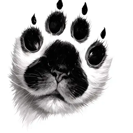 Cat Paw Print