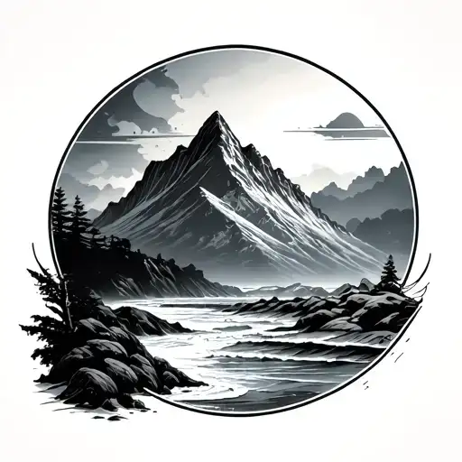 Circular Mountain Beach Drill