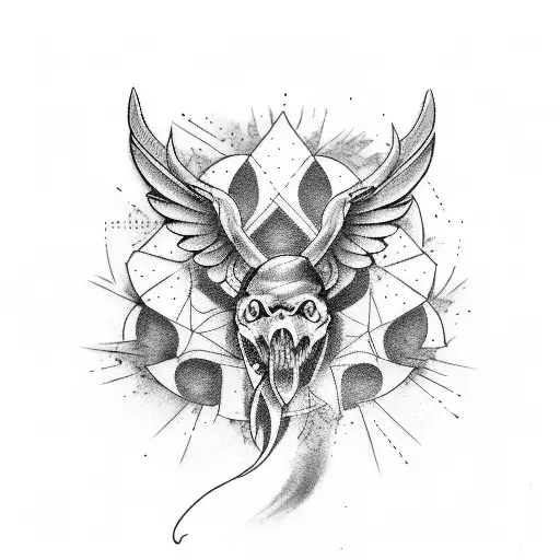 Design A Tattoo Inspired By The Mp5 Gun And Birds