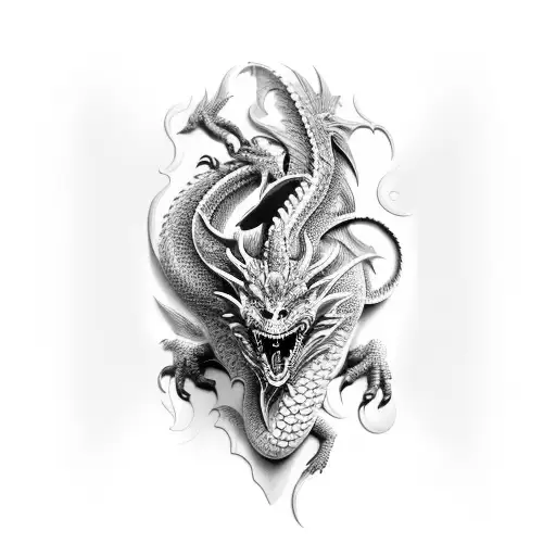 Dragon Efecto 3D
