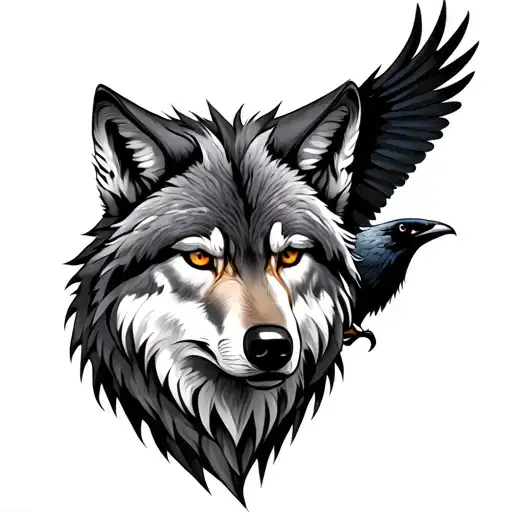 Wolf And Crow
