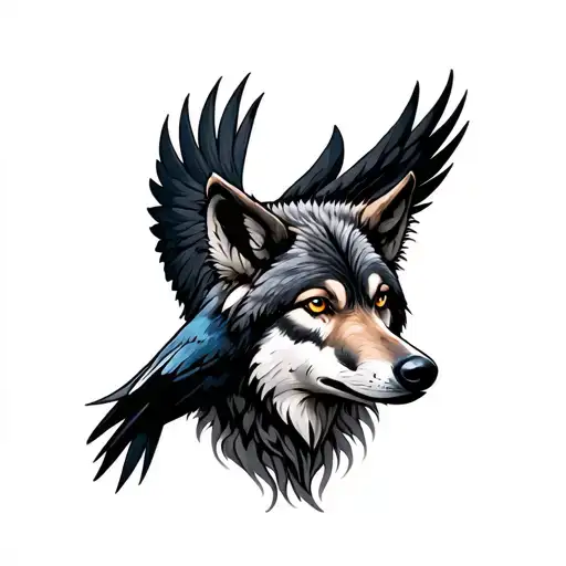 Wolf And Crow