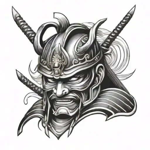 Samurai Warrior Mask