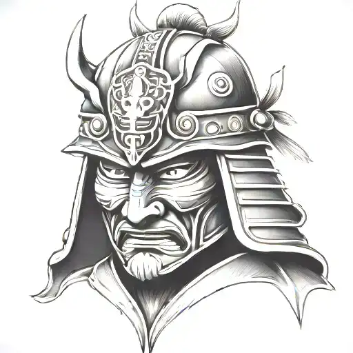 Samurai Warrior Mask