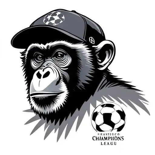 Champions League Cap Monkey