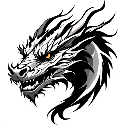 Dragon Head Tribal