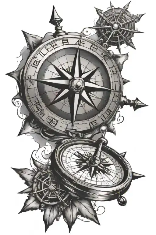 Nautical Compass Design