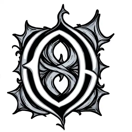 The Letter C And O Intertwined In A Symbol