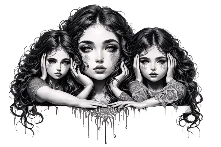 Feminine Hear No Speak No Evil See No Evil