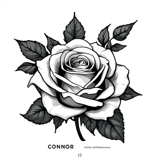 Rose With The Name Connor