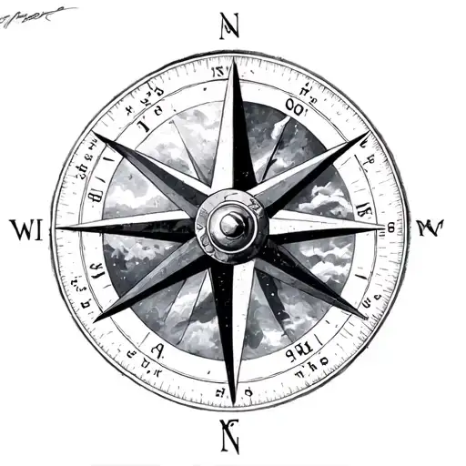 Lighthoue Compass Rose Chart Graph Morphing