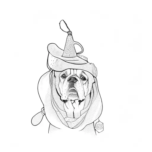 A Dog Wearing A Hat