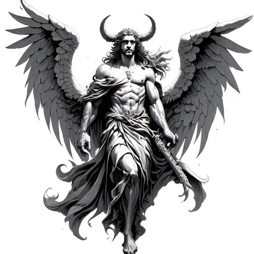 Angel Saint Michel Va Demon